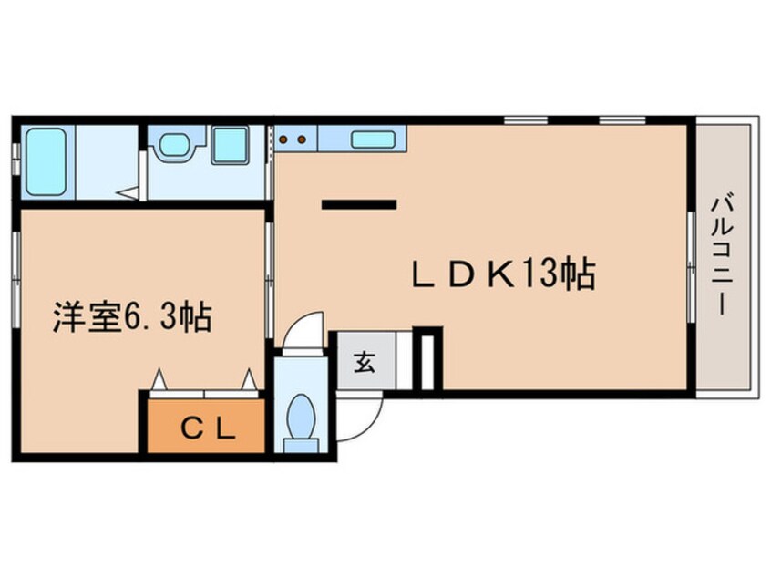 間取図 ボンジュール