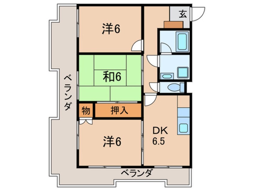 間取図 セキスイハイム徳川レジデンス