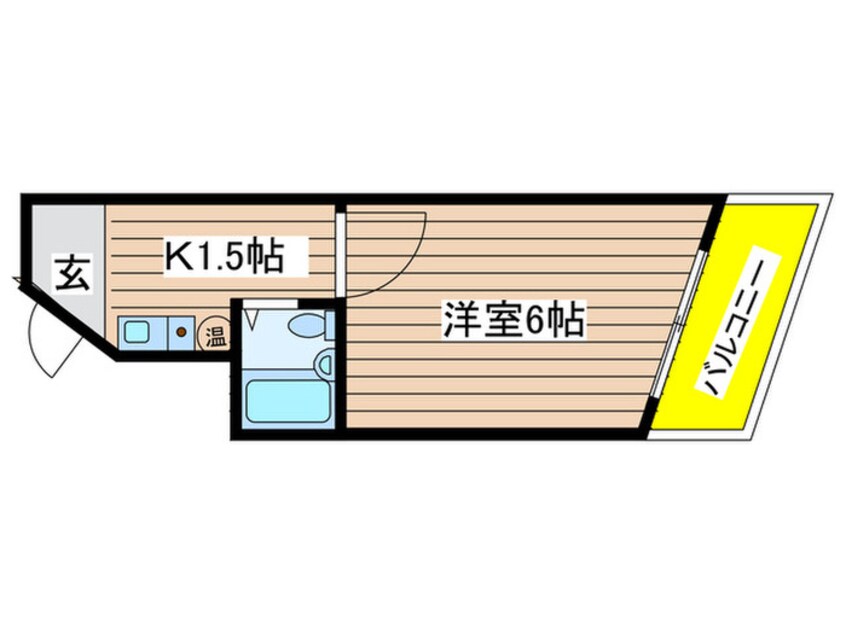 間取図 サンリバ－イナダ