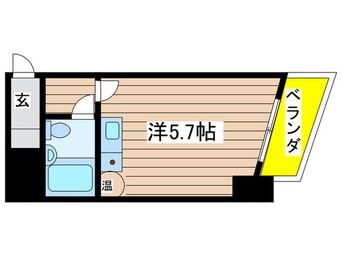 間取図 サンリバ－イナダ