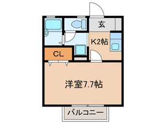 間取図 カ－サ中央