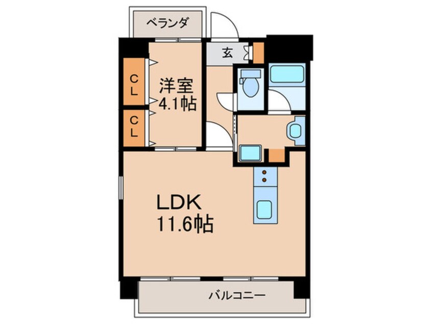 間取図 メゾン・ド・オーキッド