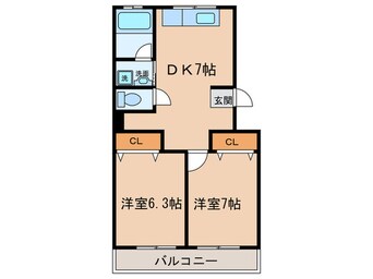 間取図 第１高杉マンション