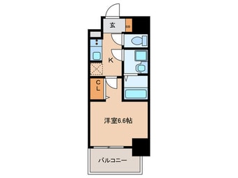 間取図 S-RESIDENCE今池arcana