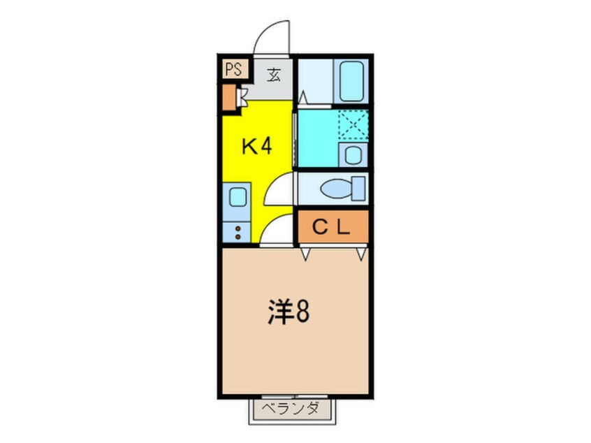 間取図 レクール大江