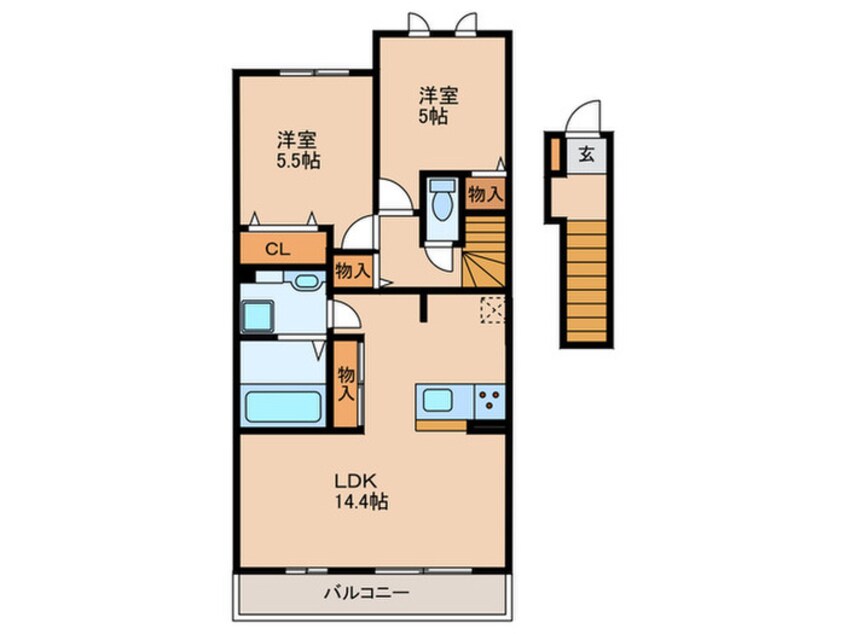 間取図 チェリーブロッサム