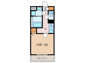 間取図 ＲＥＳＩＤＥＮＣＥ　ＬＵＩＤＡ