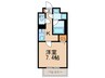 ＲＥＳＩＤＥＮＣＥ　ＬＵＩＤＡ 1Kの間取り
