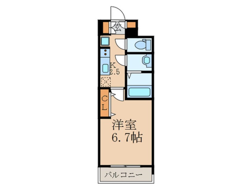 間取図 ﾌﾟﾚｻﾝｽ大曽根駅前ﾌｧｰｽﾄ