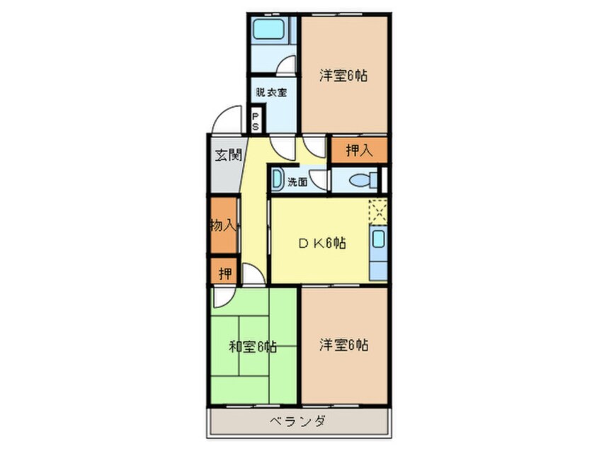 間取図 ホ－メ－マンション