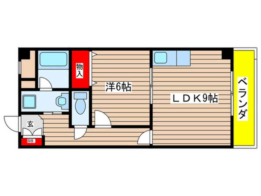 間取図 ネオコート塩釜