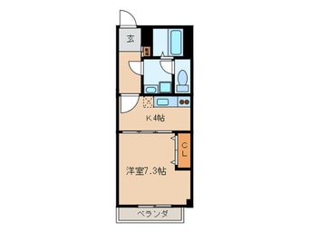 間取図 シャト－Ｎ