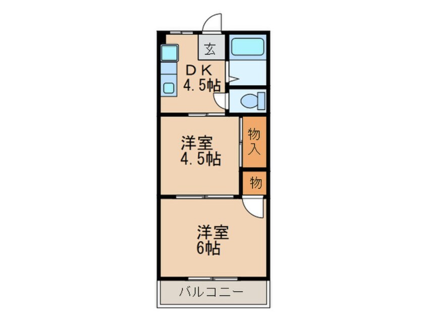 間取図 兵藤ビル