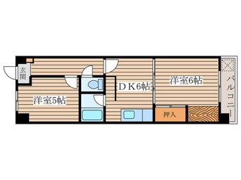 間取図 ファミール晃山