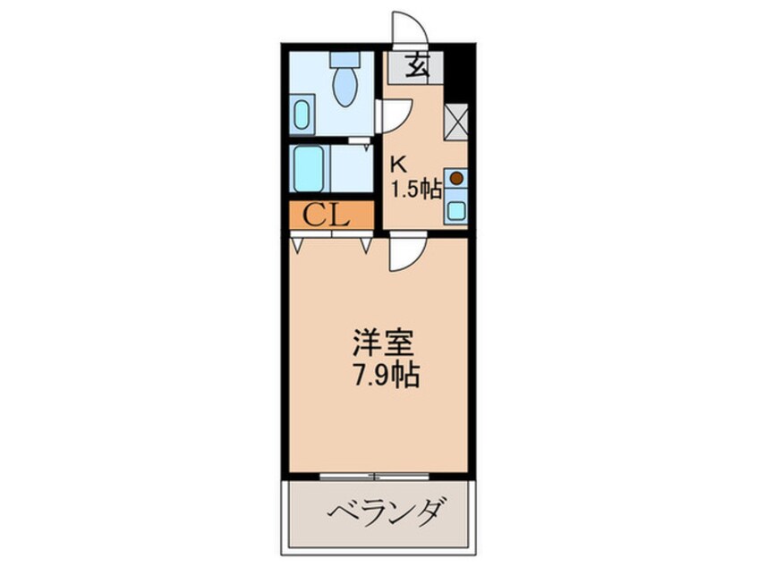 間取図 Ｍステ－ジ栄