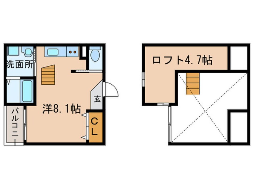 間取図 ＧＰラヴァーズ