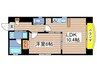 ＢＡＮビル 1LDKの間取り
