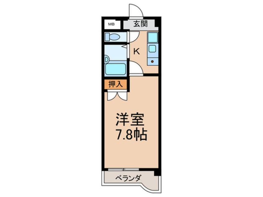 間取図 ファミール森橋