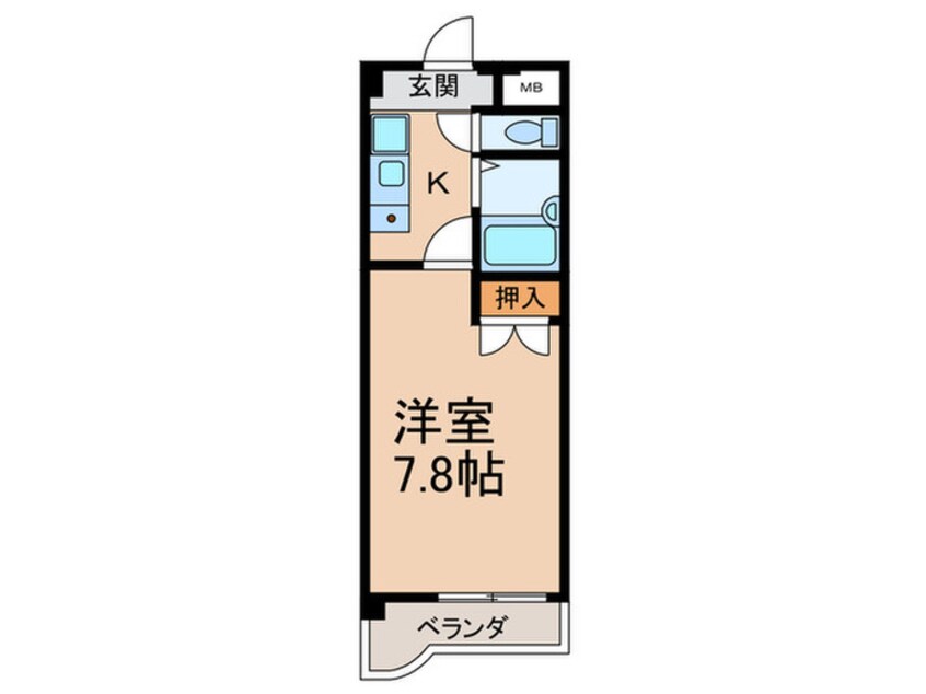 間取図 ファミール森橋