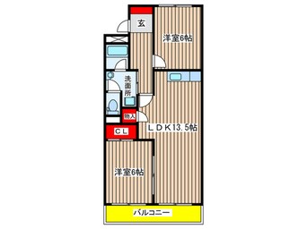 間取図 マンション杉