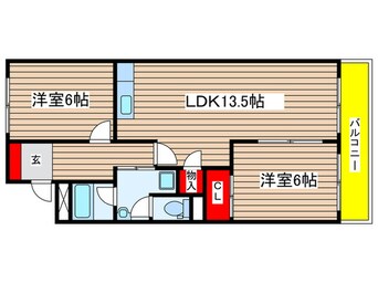 間取図 マンション杉