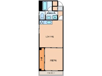 間取図 ジュネスＫＯＫＡＭＯ