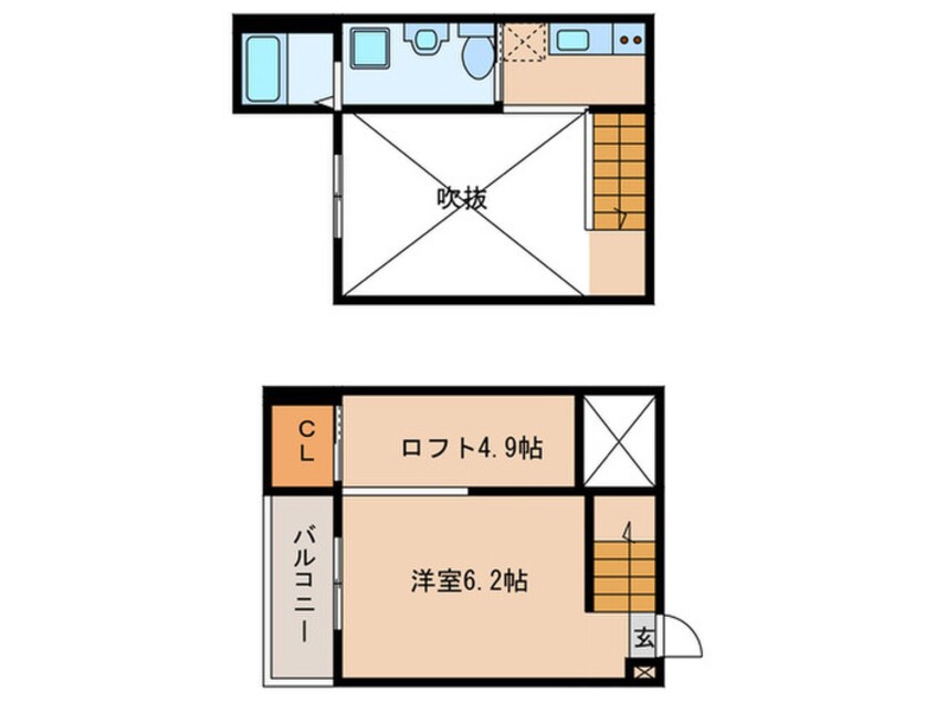 間取図 ＣＡＳＡ　ＬＡＲＧＯ