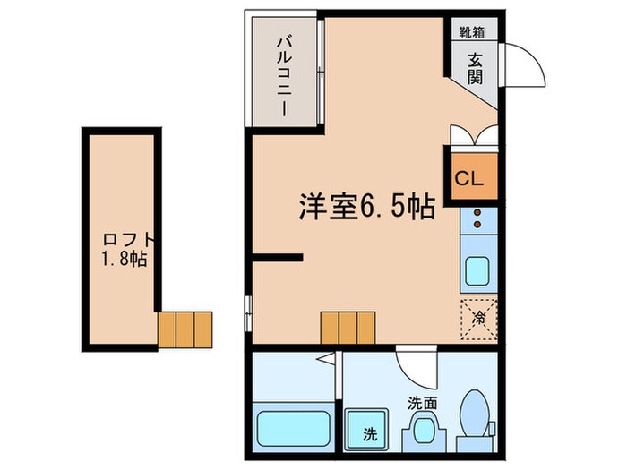 間取り図 LE　COCON東中島町