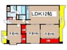 八事石坂マンション 3LDKの間取り