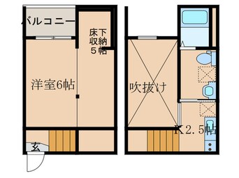 間取図 ラ・フォート