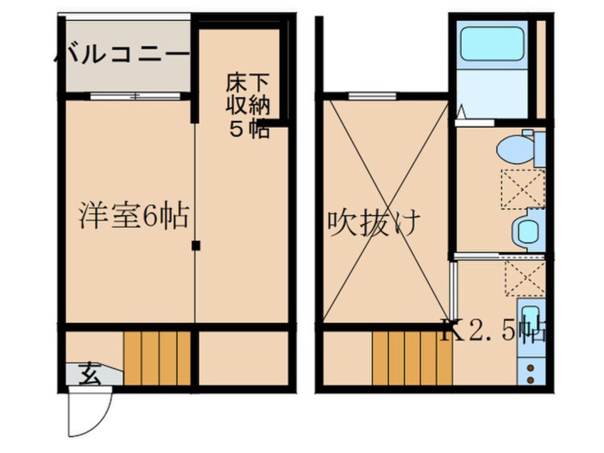 間取図 ラ・フォート