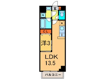 間取図 ディアコ－ト白川