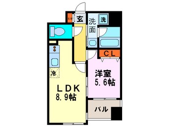 間取図 ディアコ－ト白川