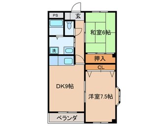 間取図 ベネッセハイツ