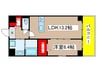 GRAN DUKE伝馬町 1LDKの間取り
