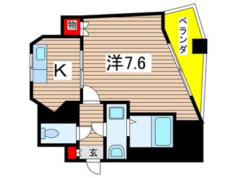 間取図 パックス荒畑Ⅱ