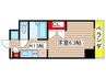 フロンティアハイツ 1Kの間取り