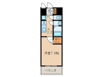 間取図 エスリード名城公園プライム