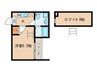 ワルキューレ 1Kの間取り
