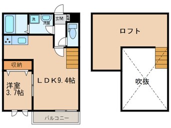 間取図 Ampio荒子