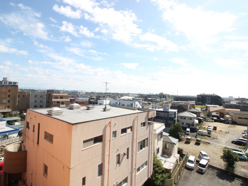 室内からの展望 アマビーレ新木曽川