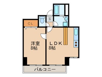 間取図 ガーデンコート新栄