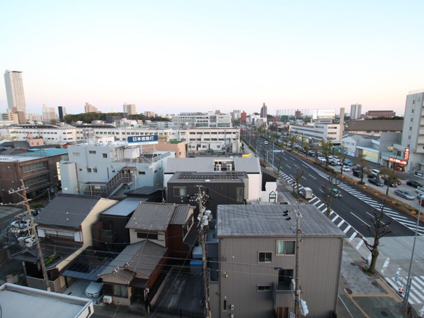 室内からの展望 プロビデンス金山