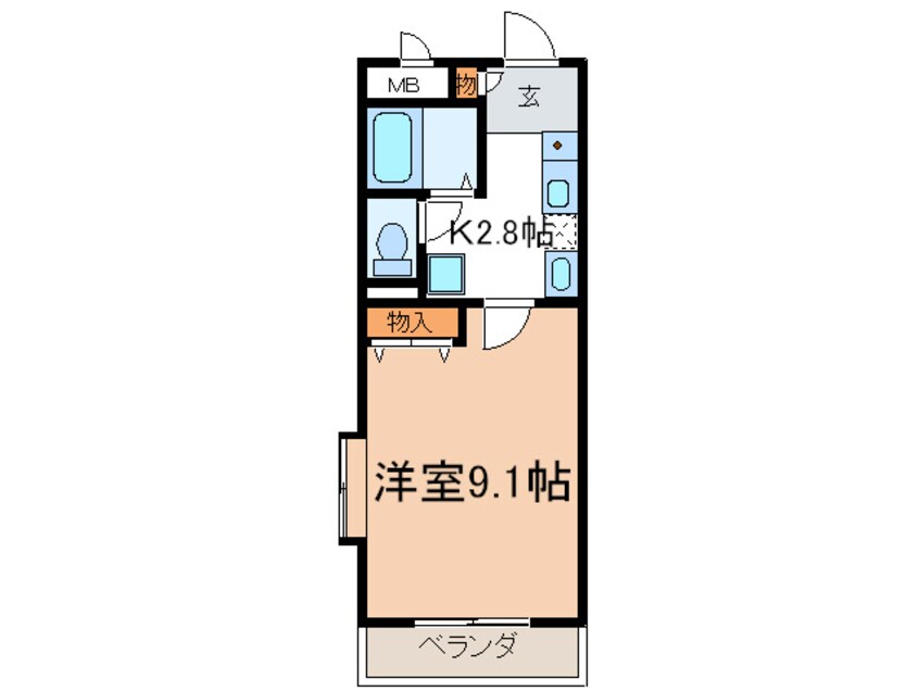間取図 Ｔｈｅ　Ｓｑｕａｒｅ