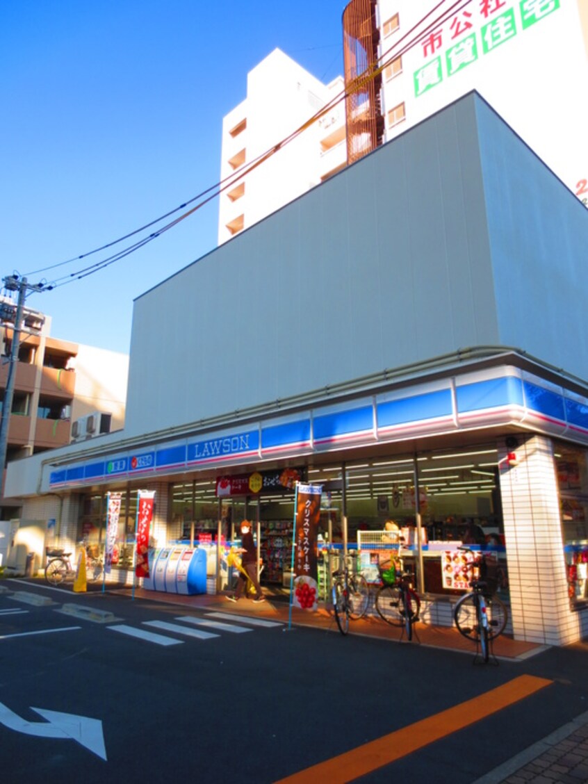 ローソン名鉄清水駅前(コンビニ)まで279m グランディ－ル大杉