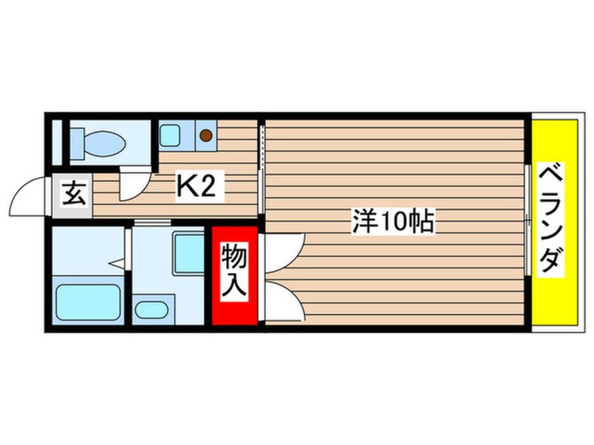 間取図 アスペ－ジュ