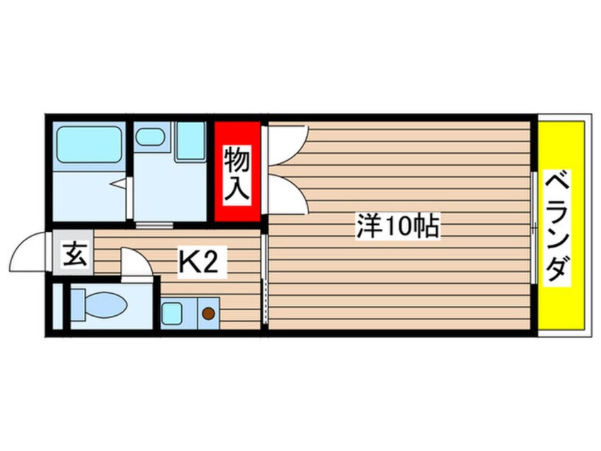 間取図 アスペ－ジュ