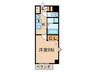 S-FORT上社 1Kの間取り