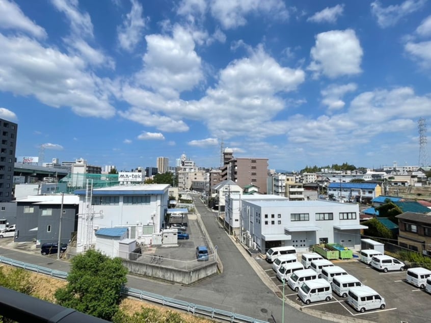 室内からの展望 S-FORT上社