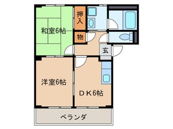 間取図 サンクレスト平久田